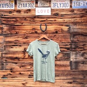RANCHO RELAXO | Sage Green Graphic T-Shirt S